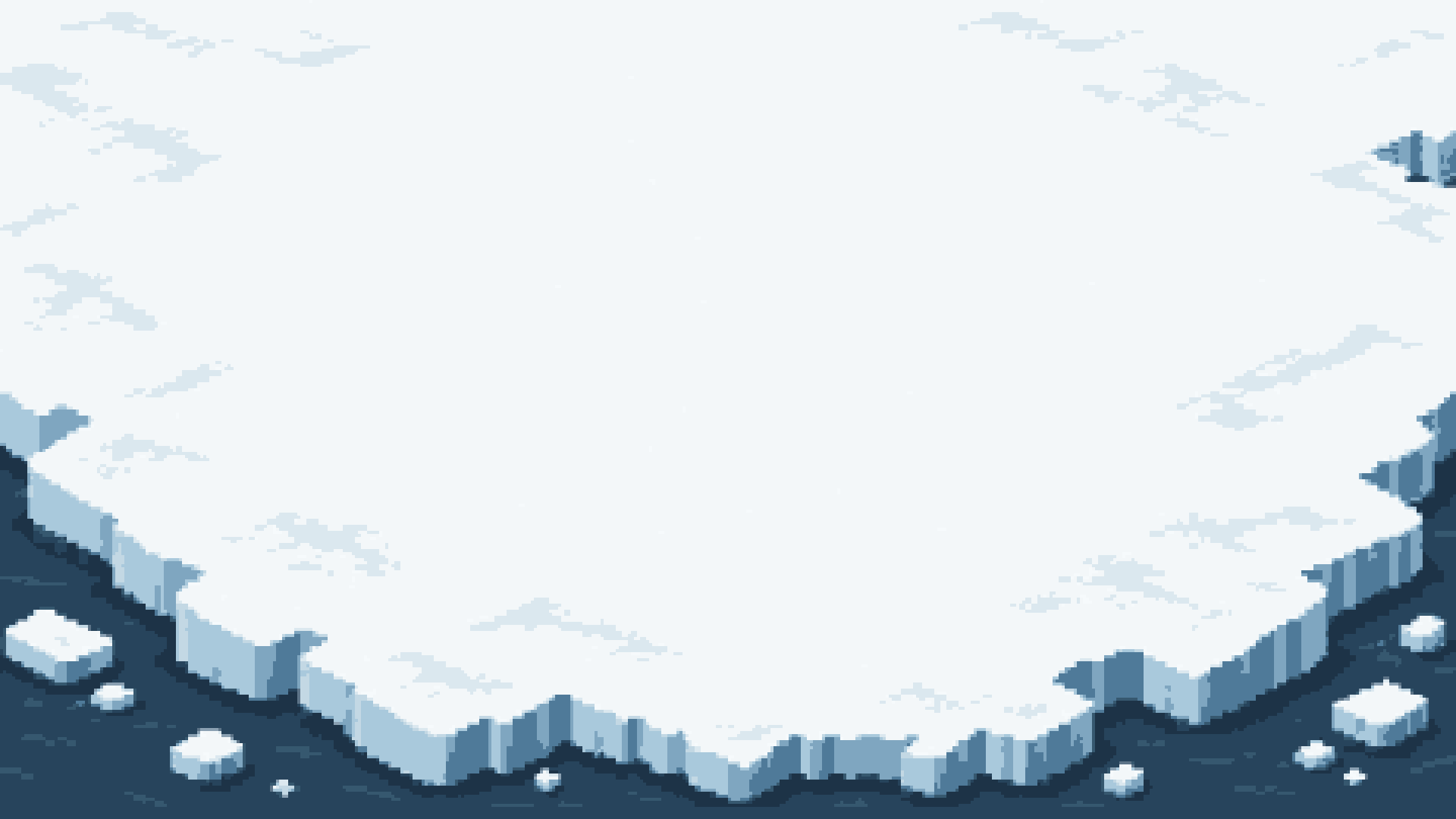 The ice floe